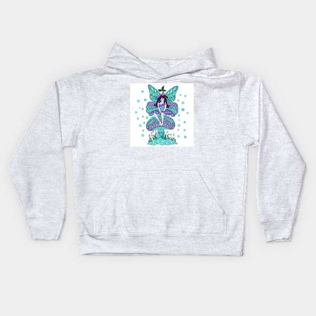 Faeries 185 (Style:1) Kids Hoodie by luminousstore